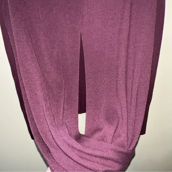 Lululemon Bring It Backbend Cashmere Blend Sweater Maroon Medium - Picture 7 of 8